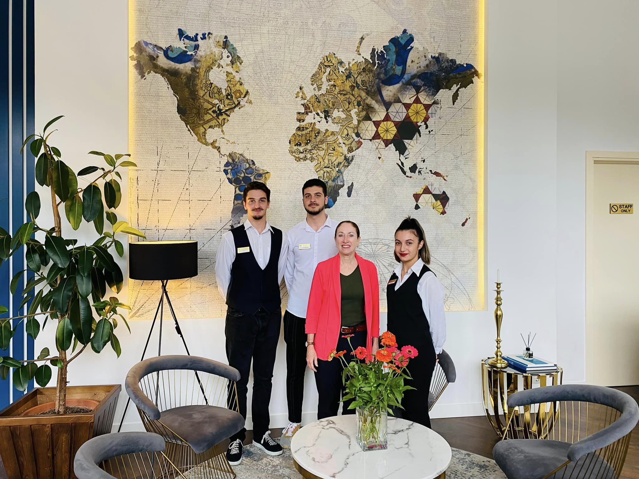 U.S. Ambassador to Georgia Kelly C. Degnan at Newport Hotel Kutaisi
